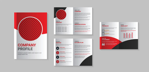 Corporate company profile brochure template 