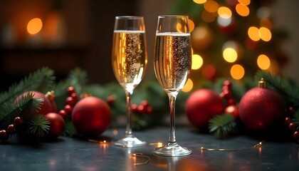 Celebratory Cocktails for a New Year's Toast