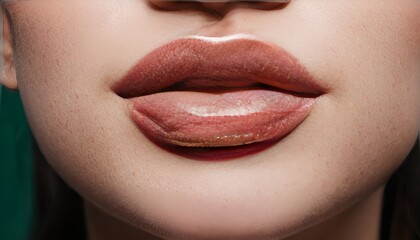 Naklejka premium Women lips 