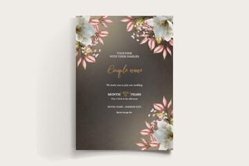 Save the date wedding invitation templates