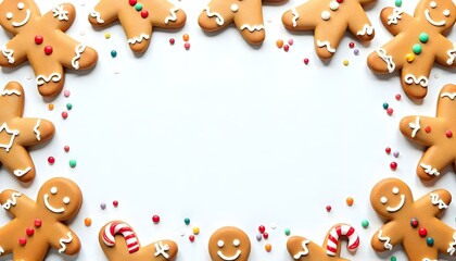 Fototapeta premium Festive New Year’s Eve Background on White