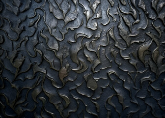 Dark Abstract Metal Texture. Seamless Background Pattern for Design