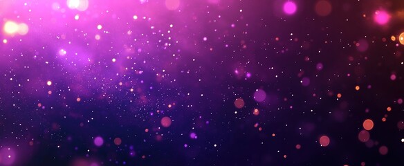 Banner purple firework celebrate anniversary happy new year 2025, 4th of july holiday festival. Banner purple firework night time National holiday. Violet firework New year 2025 festival, copy space