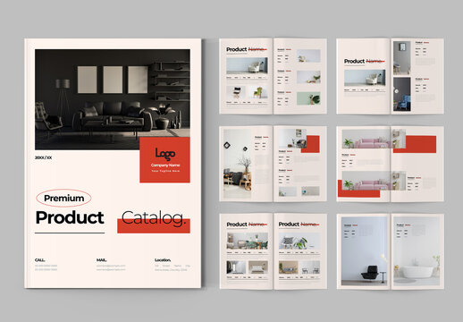 Product Catalog Template Layout