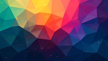 Fototapeta premium abstract background with triangles