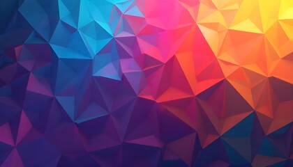 Fototapeta premium colorful abstract background with triangles