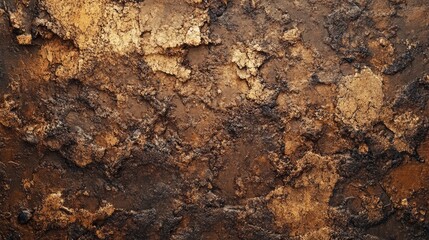 Obraz premium Natural cork texture background with rich brown tones and unique patterns for creative design and decoration projects.