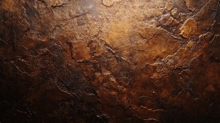 Rich brown textured stone wall background for architectural and interior design projects, ideal for creating warm and rustic atmospheres.