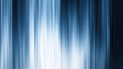 Smooth Blue and White Gradient Background with Copy Space