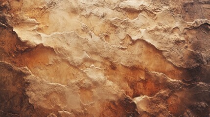 Fototapeta premium Aerial view of textured sandy desert landscape showcasing undulating sand dunes and natural earth tones in a serene environment
