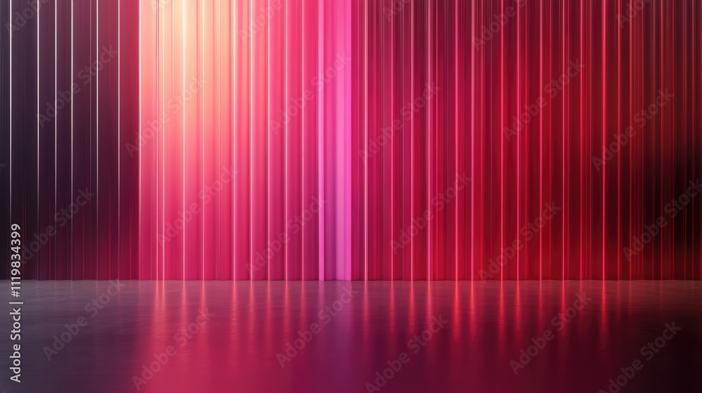 Canvas Prints vibrant pink and red abstract backdrop with blurred lighting reflections for creative design and art