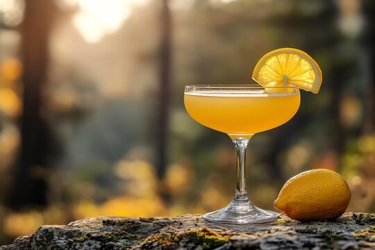 A Drink with a Creative Serving Suggestion