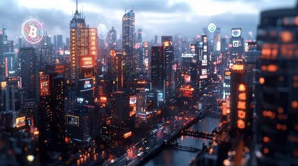 Obraz premium Unlocking Blockchain Technology: A Guide to Cryptocurrency Trading and Innovation