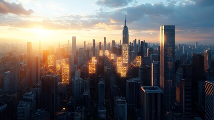 Obraz premium Unlocking Blockchain Technology: A Guide to Cryptocurrency Trading and Innovation