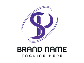 S P Letter Logo design
