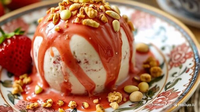"Homemade Strawberry Ice Cream Recipe: Fresh, Creamy, and Delicious"