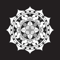 Mandala Design, Vector, Illustration