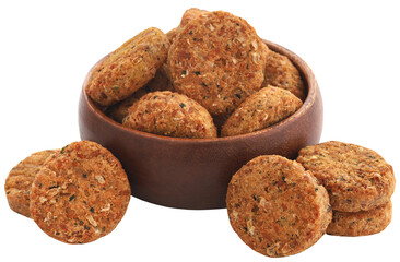 Vegetable fish falafel