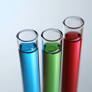 Test tubes with colorful liquids showcasing chemical experiments and research.