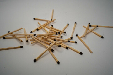 match, matches, isolated, wood, fire, white, matchstick, stick, burn, light, wooden, object, danger, flame, flammable, matchbox, close-up, matchsticks, red, closeup, macro, heap, heat, pile, ignite