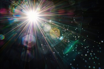 Obraz premium light burst background