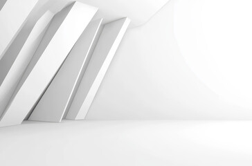 Abstract black and white background with modern glowing light