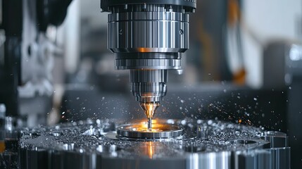 Precision Machining Process Metalworking Industrial Technology