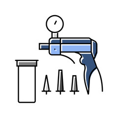 brake bleeder kit color icon vector. brake bleeder kit sign. isolated symbol illustration