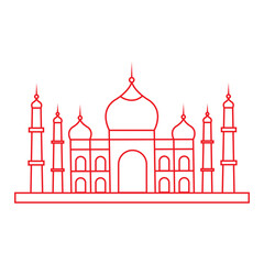 fancy line art design about different items