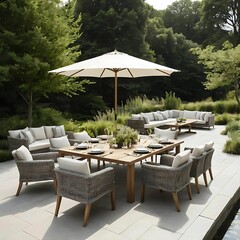 Obraz premium Dynamic Dimensions-inspired resort