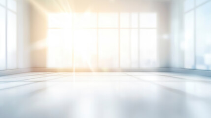 Empty Room with Window.