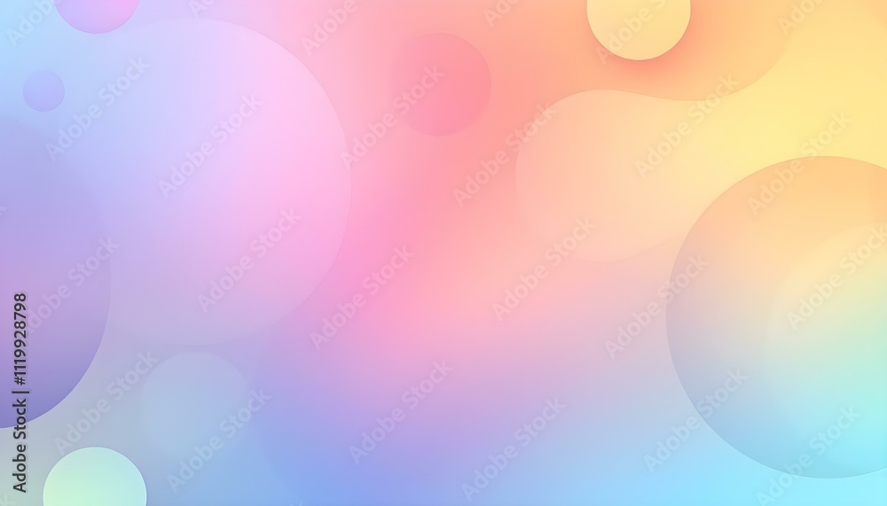 Poster Light blue background with smooth gradients and simple shapes, ideal for web and graphic design projects. A vibrant abstract blue background, ideal for design use, featuring smooth gradients