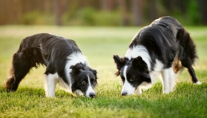 Fototapeta premium border collie dog