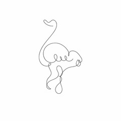 vector illustration of an elephant