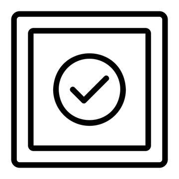 recommend clip art: checkbox line icon