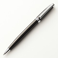 A Stylish Pen on a White Background
