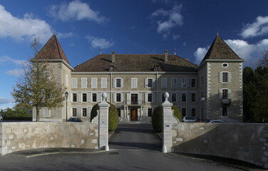 Castle of Dardagny, Geneva canton, Switzerland