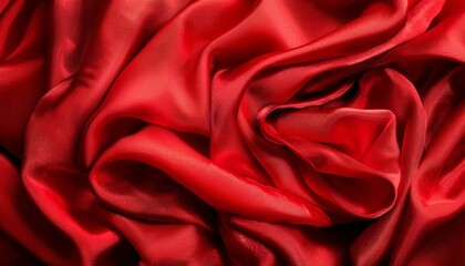 Obraz premium red satin background