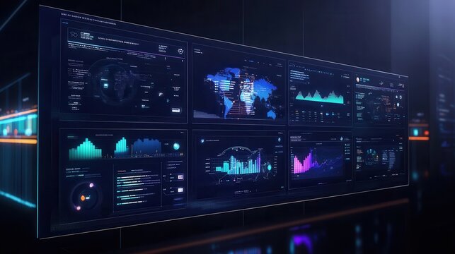 Advanced AI Collaborative Workspace Visualization
