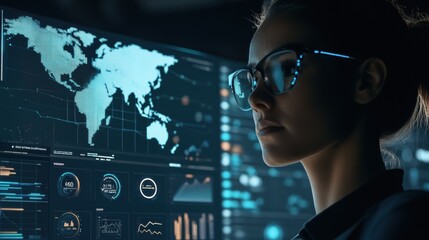 Modern Data Interface with High Fidelity Display