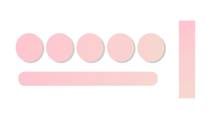 Abstract gradient background with Rose Quartz and Scallop Seashell color palette. Abstract illustration with gradient blur design. Blurred colored abstract background. Colorful gradient