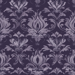 luxury damask seamless pattern.