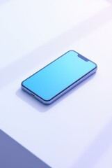 Fototapeta premium Elegant Smartphone Design in Soft Lighting