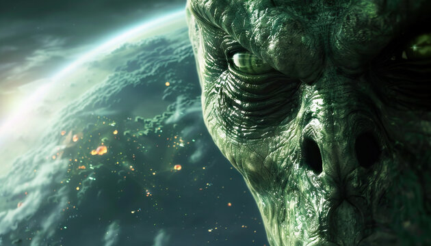 A sci-fi thriller set on a space station orbiting a distant planet, where a crew discovers a hidden alien civilization with mysterious intentions