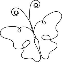 butterfly vector illustration