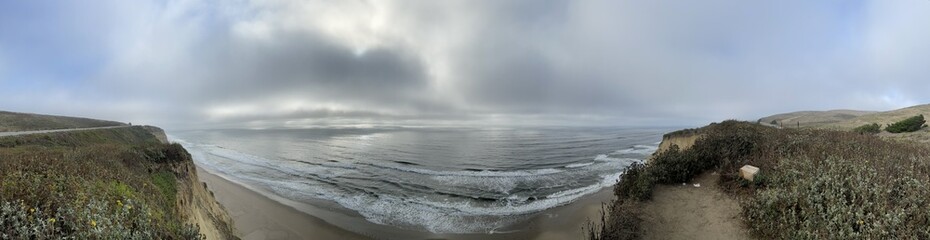 view from the top of the mountain