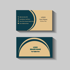Professional and Modern Business Card Template