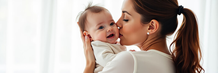 Mother and baby.