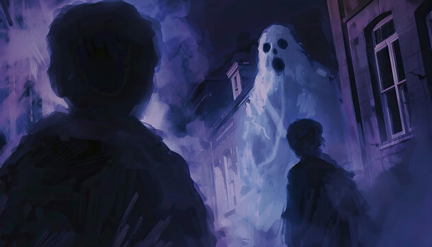 Small town haunted by a vengeful ghost, with a group of teenagers uncovering the truth behind the haunting while facing their own fears