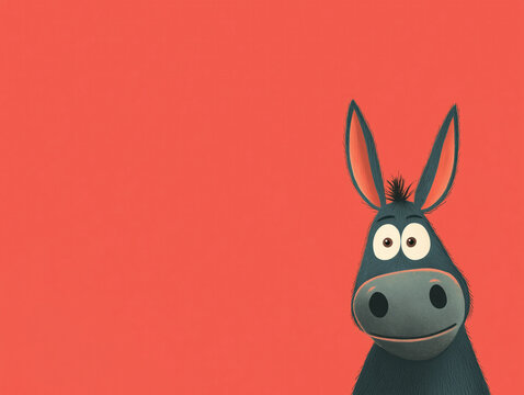 Customizable Funny Donkey Banner: Add Your Own Message for a Humorous Touch at Any Event - Perfect for Parties, Gatherings, and Just for Fun!